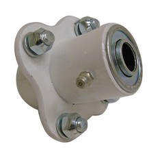 Wheel Hub w/ 4 5/16" Bolts on 2-13/16" Circle w/ 5/8" Bearing Go Kart Part New