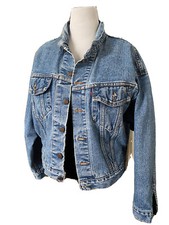 Levi's Vintage BIG PATCH Denim Trucker Jacket M 