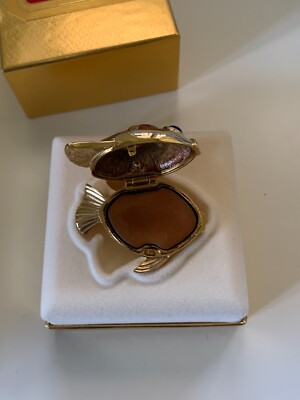 Vintage Estee Lauder Tropical Fish Solid Perfume Compact | eBay