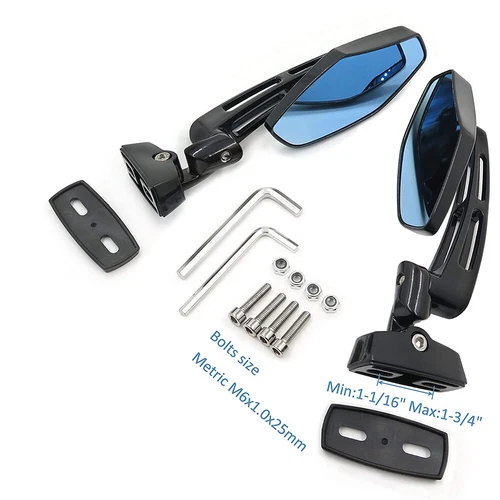 for Suzuki GSX1300R Hayabusa 1999-2023 Motorcycle Rear View Side Racing Mirror - Bild 3 von 6