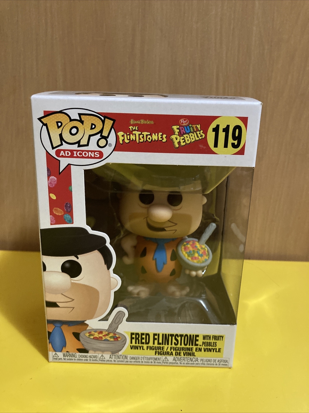 Funko Pop! Animación Hanna Barbera Los Picapiedra Fred Flintone #119