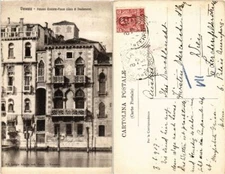 Old postcard AK VENICE Palazzo Contarini Fasan ITALY (449396)