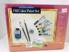 🔥 Vintage 90’s Weber Getting Started Oil Color Paint Set • New • Sealed • Rare