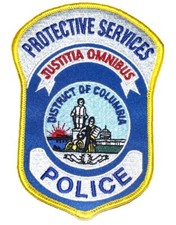 WASHINGTON DC &ndash; PROTECTIVE SERVICES - Sheriff or Police Patch CAPITOL DOME