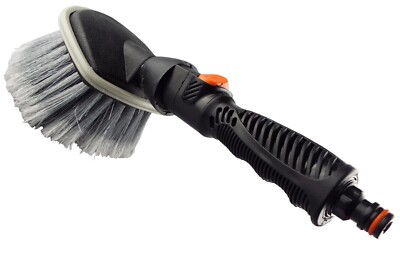Bradas Car Wheel & Light Hose Adapter Cleaning Water Spray Nozzle Cleaning Brush