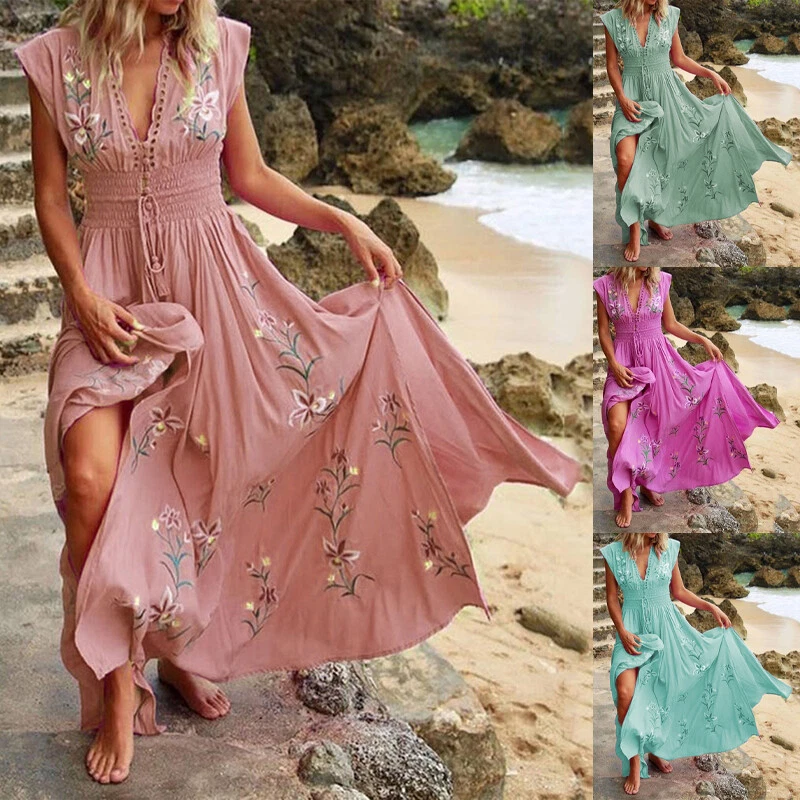 Boho chic deals sundress