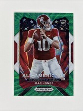2021 Panini Prizm Draft Picks - All-American Green Wave Prizm #183 Mac Jones