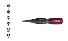 Milwaukee Tool 48-22-2870 7In1 Conduit Reamer Screwdriver With Ecx Bit