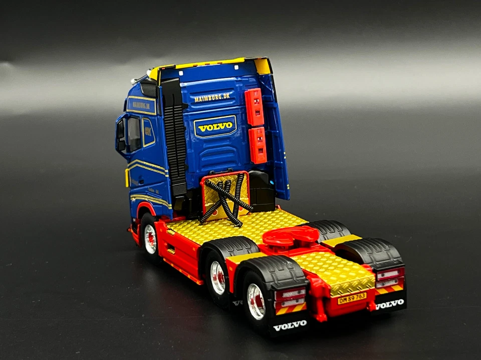 Volvo FH5 Globetrotter 6x2 etiqueta eje "Olav Maimburg" WSI camiones modelos escala 1:50 Foto 3 de 4