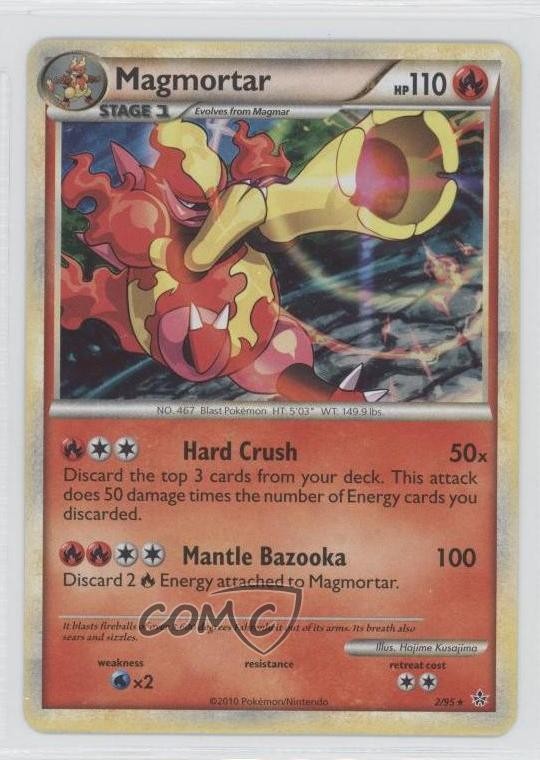 Magmortar Pokémon HeartGold & SoulSilver Unleashed #2 2010