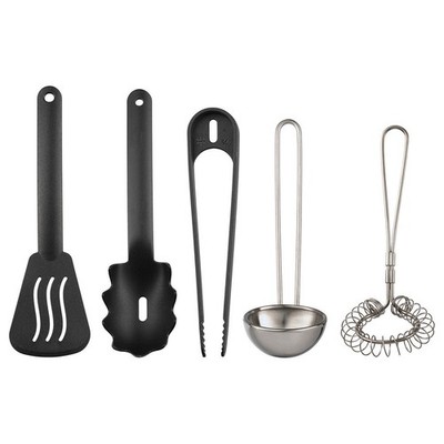 IKEA DUKTIG 5-teiliges Spielzeug Küchenutensilien Set mehrfarbig