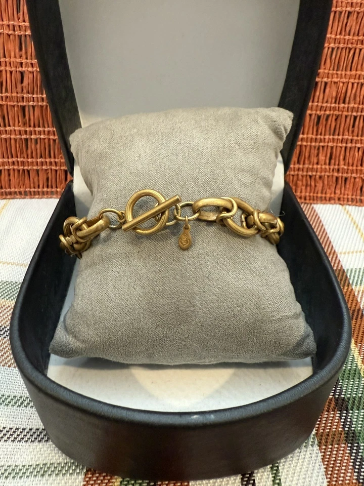 BRONZE BEAUTY 退役高级设计手链复古珠宝首饰 — 第 2/4 张图片