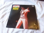 ELVIS PRESLEY NOW LP 1972 RCA VICTOR STEREO UK 1ST PRESS  STUNNING  NM