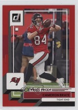 2022 Panini Donruss Press Proof Red Cameron Brate #254 05v0