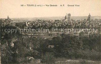 Tours Indre-et-Loire Vue Generale