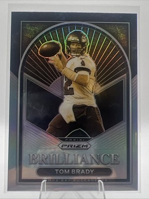 TOM BRADY 2022 Panini Prizm Brilliance Silver #B-1 Buccaneers