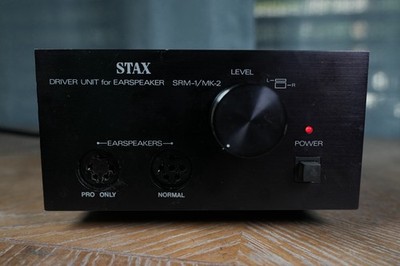 STAX Driver Unit SRM-1 MK-2 Solid State Amplifier for EARSPEAKER Electrostatic