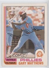1982 O-Pee-Chee Gary Matthews #151 m5x