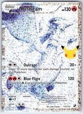 Reshiram 113/114 Celebrations: Classic Collection Pokemon Holo NM on eBay