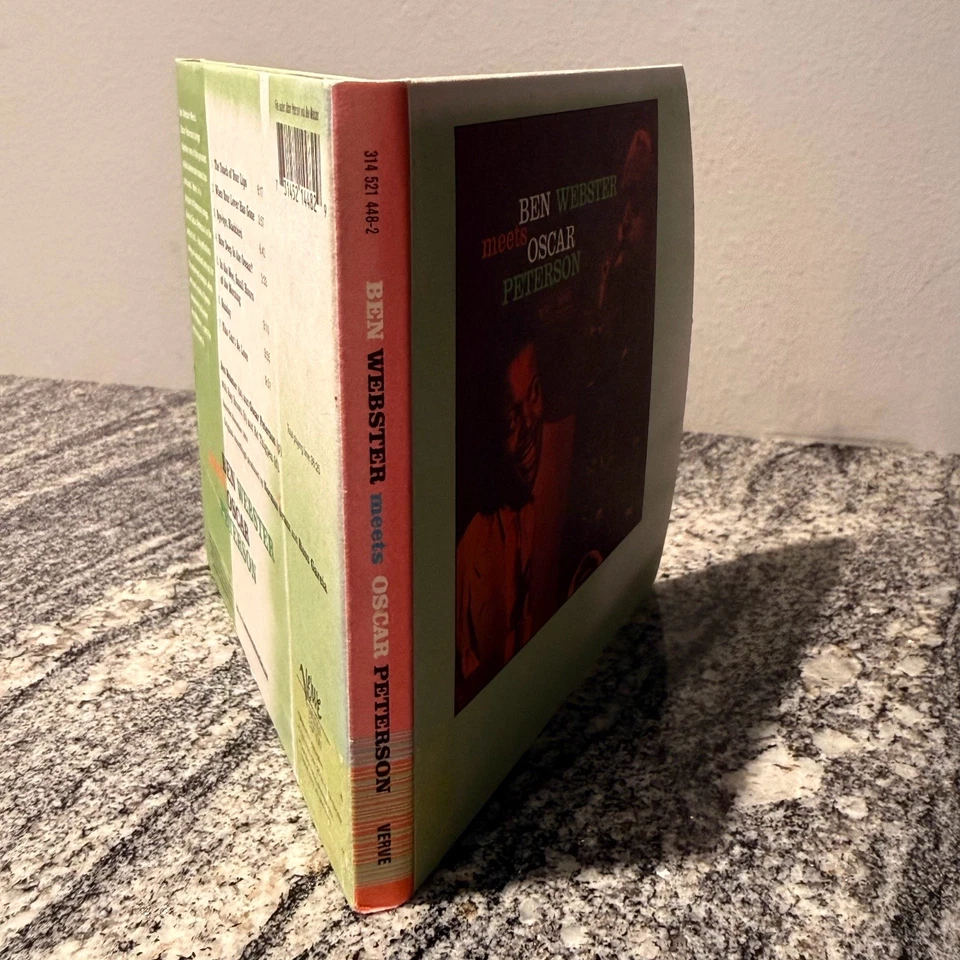 Ben Webster Meets Oscar Peterson 1959 Jazz Verve Remastered HIFI Audiophile QC Foto 4 de 4