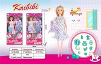 5901384729967 Lalka W CiążY Plus Akcesoria 101254 Ciuciubabka
