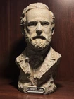 Vanmark Civil War Confederate General Robert E Lee Bust Statue Resin Figure