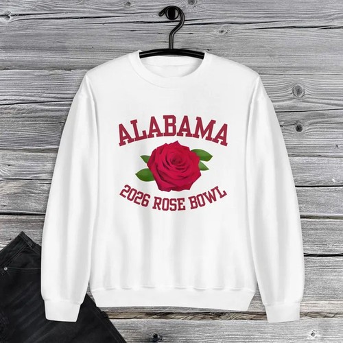 2026 Rose Bowl Alabama Crimson Tide Sweatshirt – T-Shirt & Hoodie