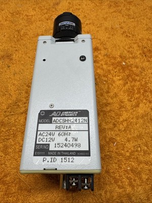 AMERICAN DYNAMICS ADCSHR2412N SUPER HIGH RESOLUTION FIXED CAMERA NNB