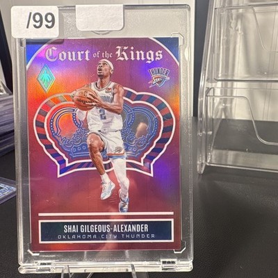 Panini 2023-24 Phoenix Court of the Kings Shai Gilgeous-Alexander #12 Pink /99