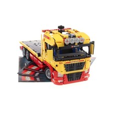 1x Lego Technic Set Auto Flatbed Truck Service Wagen 8109 gelb BA unvollständig