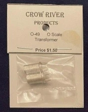 Crow River Products O-49 O Scale Die-Cast Transformer  (Pack of 2)
