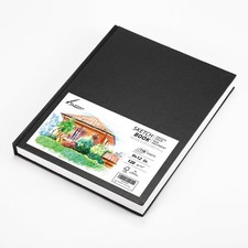 Hardcover Sketch Book 9" x 12" - 110 Sheets 220 Pages 120GSM Thick Smooth D...