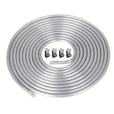 14 Od Aluminum Hard Fuel Line 16 Feet Hardline Tube 14od 16ft Silver 14 Od Aluminum Hard Fuel Line 16 Feet Hardline Tube 14od 16ft Silver