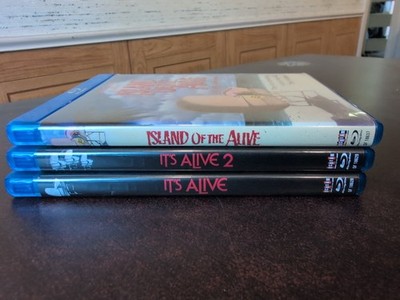It's Alive Trilogy (Blu-ray) Its Alive 1,2, and Island of the