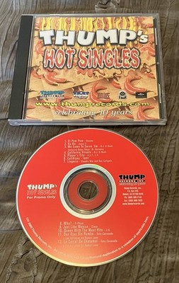 Thump's Hot Singles CD Rap Hip-Hop Various Artists Free Shipping