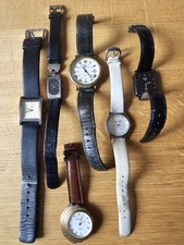 Lot de 6 montres vintage mécanique / quartz : Addex Pulsar Opex Yonger & Bresson