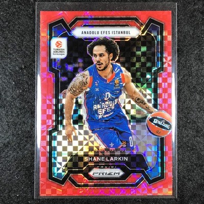 2023-24 Prizm EuroLeague SHANE LARKIN Red Power 60/75 #5