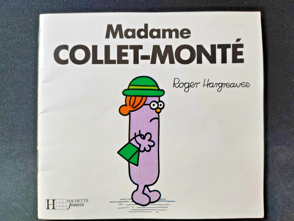 Madame Collet-Monté - Roger Hargreaves livre Monsieur Madame VF 1990 - Photo 1/4