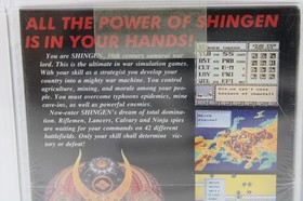 Shingen the Ruler Nintendo NES Factory Sealed Wata Graded 9.4 A