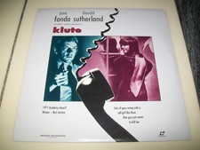 KLUTE Laserdisc LD WIDESCREEN FORMAT BRAND NEW SEALED VERY RARE JANE FONDA STARS