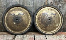 Pair of Vintage 50  s Official All-American Soap Box Derby Champion Wheels