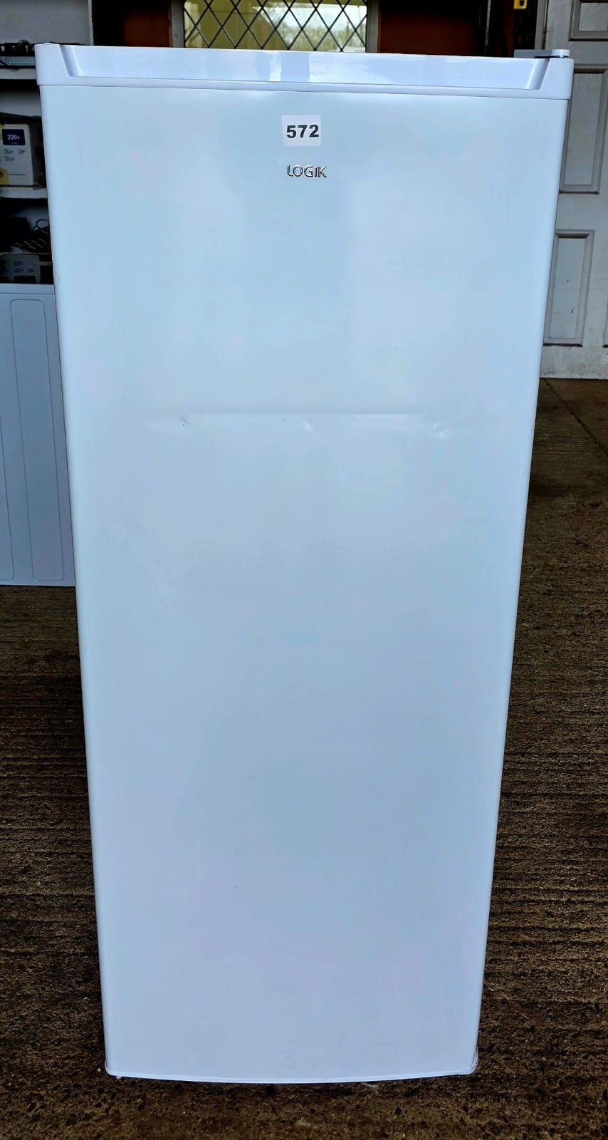 Logik LTF55W23 Freestanding Tall Upright Freezer - White