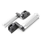 Silver POLE 40mm Lowering Front Foot Pegs For NC750 S/X 16 17 18 19 20 21