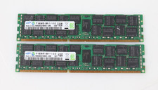 Lot 2x 16GB 32GB Samsung M393B2G70BH0-CK0 1600 PC3-12800R DDR3 Server Memory