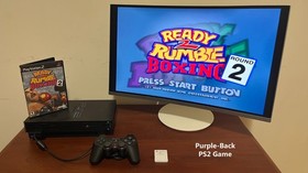 TESTED Sony PlayStation 2 PS2 Console + New Laser + Controllers + Memory Card