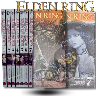 Elden Ring Manga Vol 1-7 Single/Full Set English Comic Books by Nikiichi Tobita