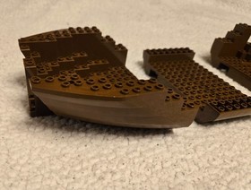 LEGO 6274 Vintage 1989 Hull - 3PC From Set Caribbean Clipper