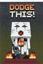 Panini TCG 37 Dodge This! LOOT CARD Minecraft 2