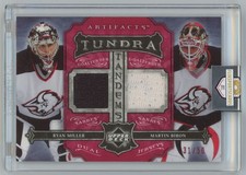 2006-07 UD Artifacts Tundra Tandems Red 31/50 Dual Jerseys Martin Biron/Ryan