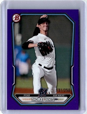 2026 Bowman Thomas White Purple /250 BP-80